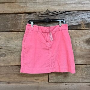 NWT Vineyard Vine Cape Corduroy Skirt, Pink, Size 4